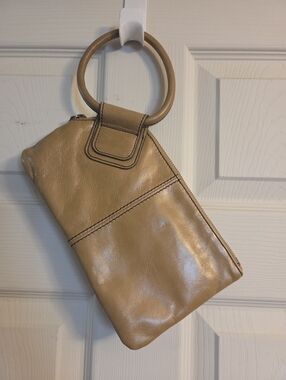 HOBO Sable Leather Wristlet Clutch